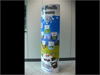 TOTEM ELLITTICO IN CARTONE